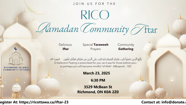 RICO Ramadan Community Iftar 2025 – March 23